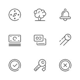 Linear UI Icons Set Icons Set