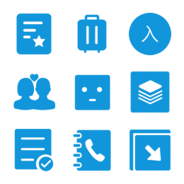 Office Administration  Icons Set