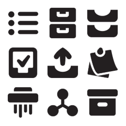Office Essentials  Icons Set