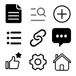 Office & Management  Icons Set