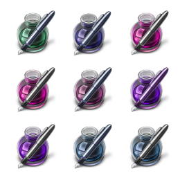Pages-Ink never looked so good Icons Set