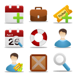 Pretty Office Icons Set