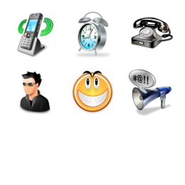 Real Vista Communications Icons Set
