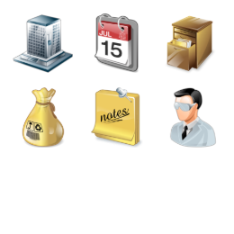 Real Vista Project Management Icons Set
