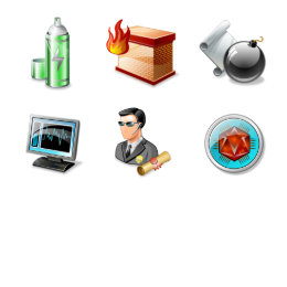 Real Vista Security Icons Set