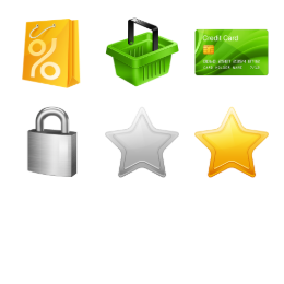 Shop Icons Set