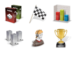 Super Vista Business Icons Set
