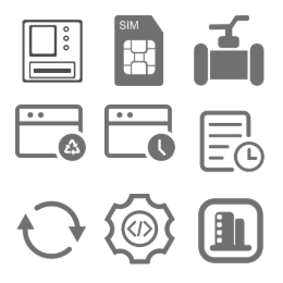 System & Service  Icons Set