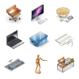 Workspace Icons Set