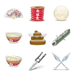 Japanicons Icons Set
