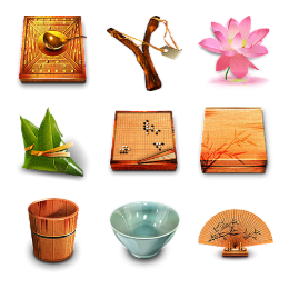 Kidaubis Chinese Wind Icons Set