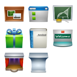 The passed day Icons Set