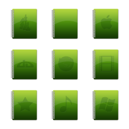 Jm Art Notebook Icons Set