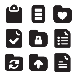 Office File  Icons Set