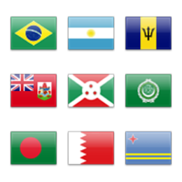 Country Flags Icons Set