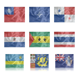 Flags Of The World Icons 2 Icons Set