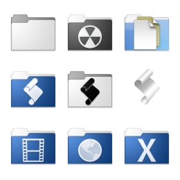 Adobe CS3 folders Updated Icons Set
