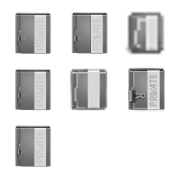 AQUAVE - Private Folder Icons Set