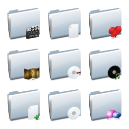 Milkyway Blue Icons Set
