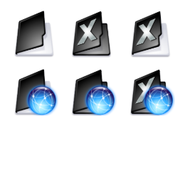Tiger Folders Icons Set