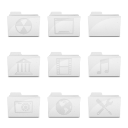 White Leopard Icon Set UPDATE Icons Set