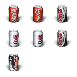 Coca Cola Icons Set