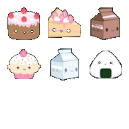 Delicious Food Icons Set