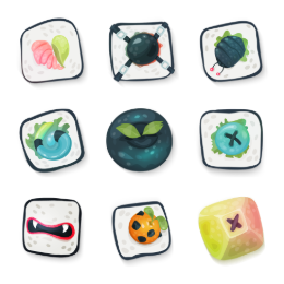 Sushi Icons Set