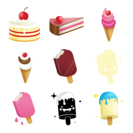 Sweet Icons Set
