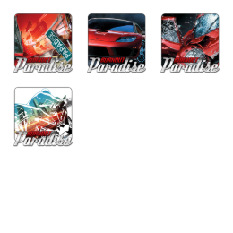 Burnout Paradise Icons Set