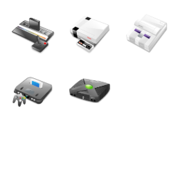 Consoles Web Icons Set