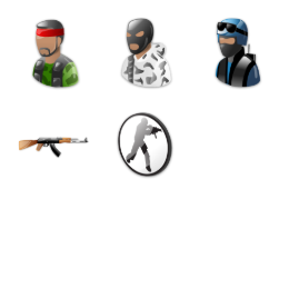 Counter Strike Icons Set