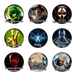 Game 1 Icons Set