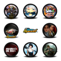 Mega Games Pack 24 Icons Set
