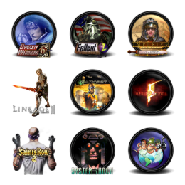 Mega Games Pack 25 Icons Set