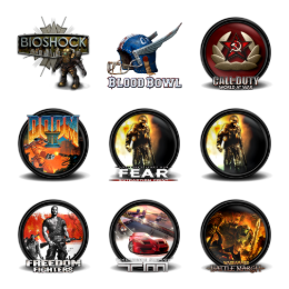 Mega Games Pack 26 Icons Set