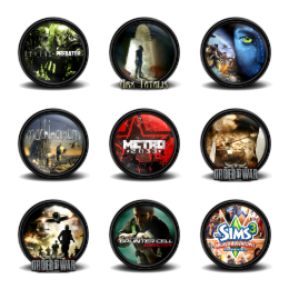 Mega Games Pack 36 Icons Set