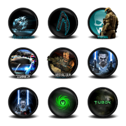 Mega Games Pack 40 Icons Set