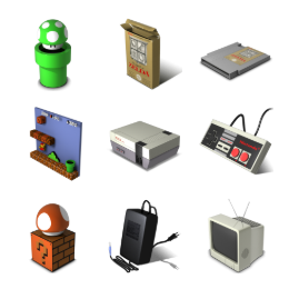 Nes Icons Set