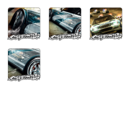 NFS Most Wanted Icons Set