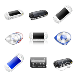 Playstation Portable Icons Set