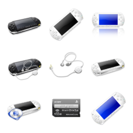 PSP Icons Set