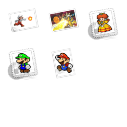 SuperMario Mail icons Icons Set
