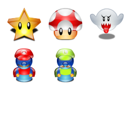 SuperMario Icons Set