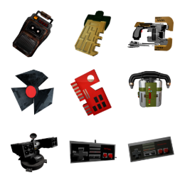 Video Game Icons Set
