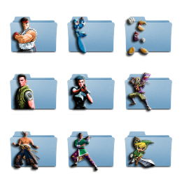 Video Games Characters - Icons Icons Set