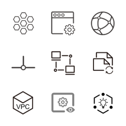Data Center & Networking  Icons Set
