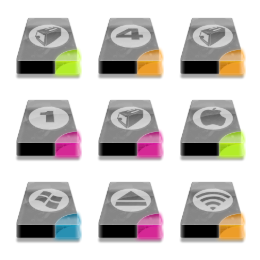 Drive Icons Icons Set