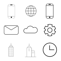 Essential Service  Icons Set