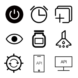 Hekr Smart Home  Icons Set